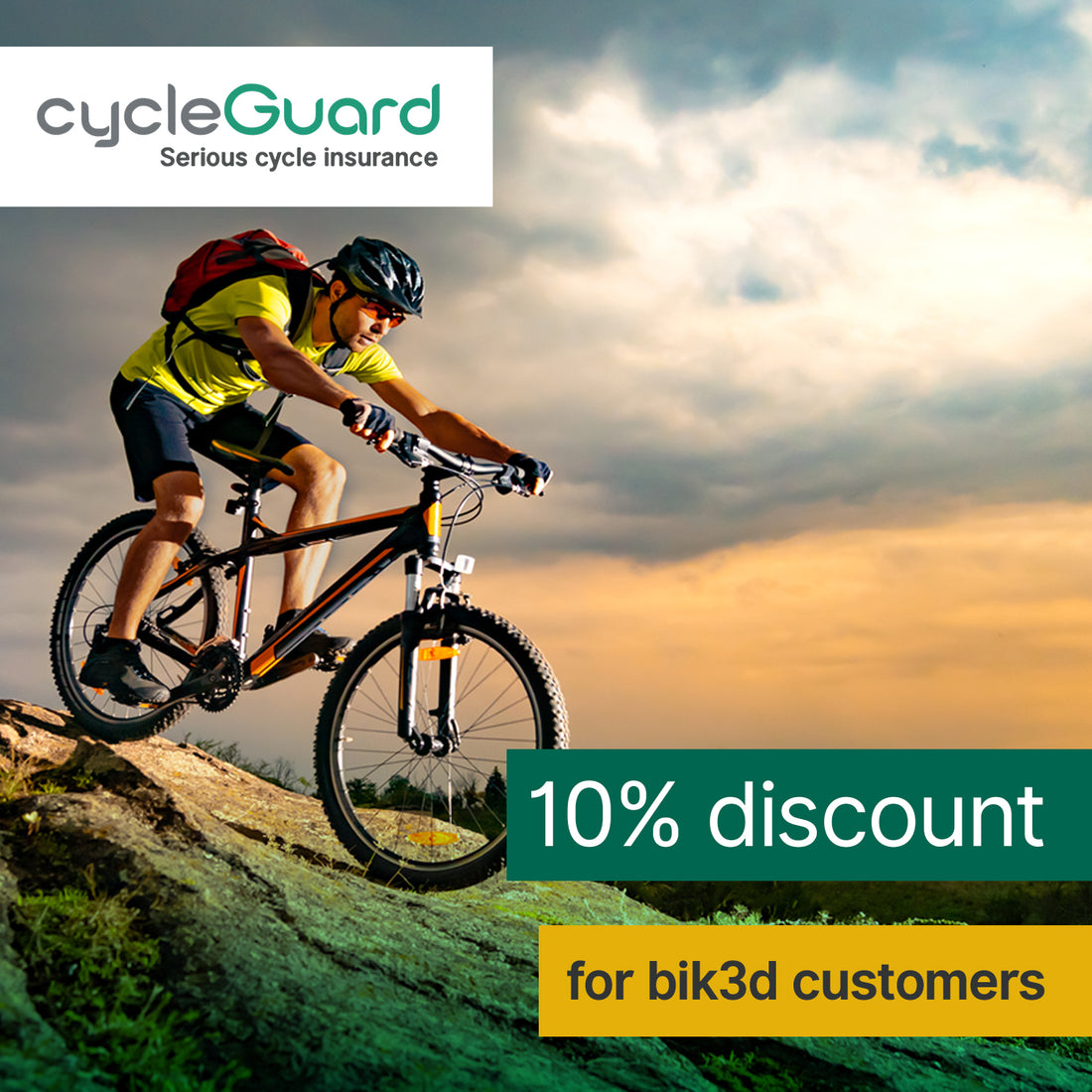 Bik3d in new and exciting partnership with cycleGuard insurance